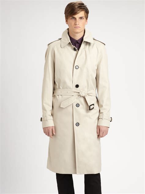 men Burberry raincoat sale